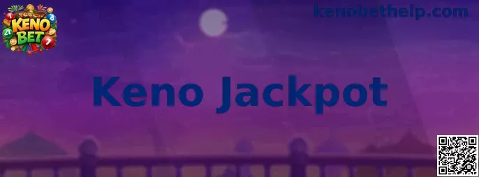 Panel ilustrativo de Keno Jackpot con una cuadrícula de números para seleccionar