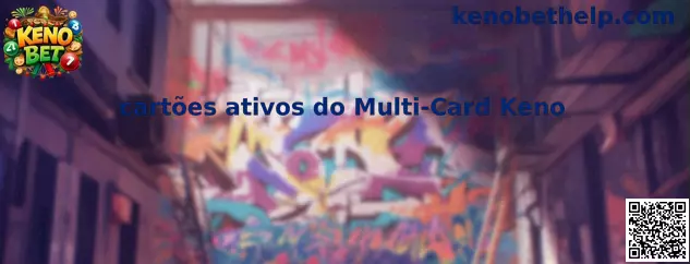 Cartões ativos do Multi-Card Keno