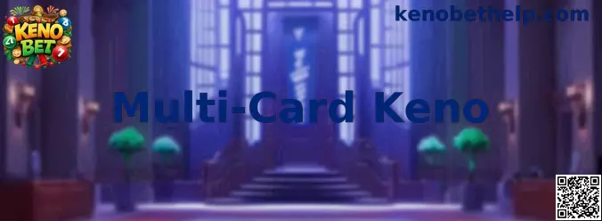 Ejemplo visual de Multi-Card Keno