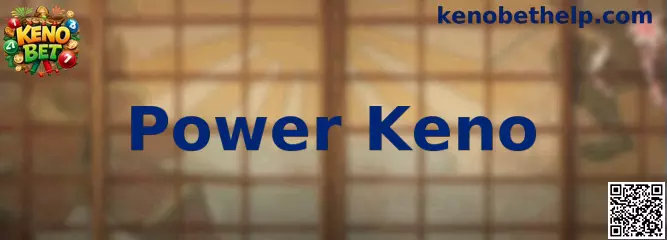 Interfaz ilustrativa de Power Keno con números disponibles para seleccionar