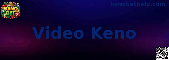 Interfaz ilustrativa de Video Keno